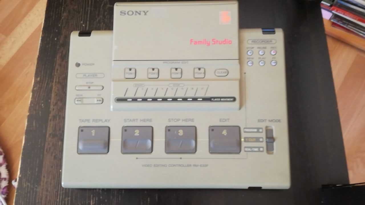 Sony Video Editing Controller - Model RM-E33F