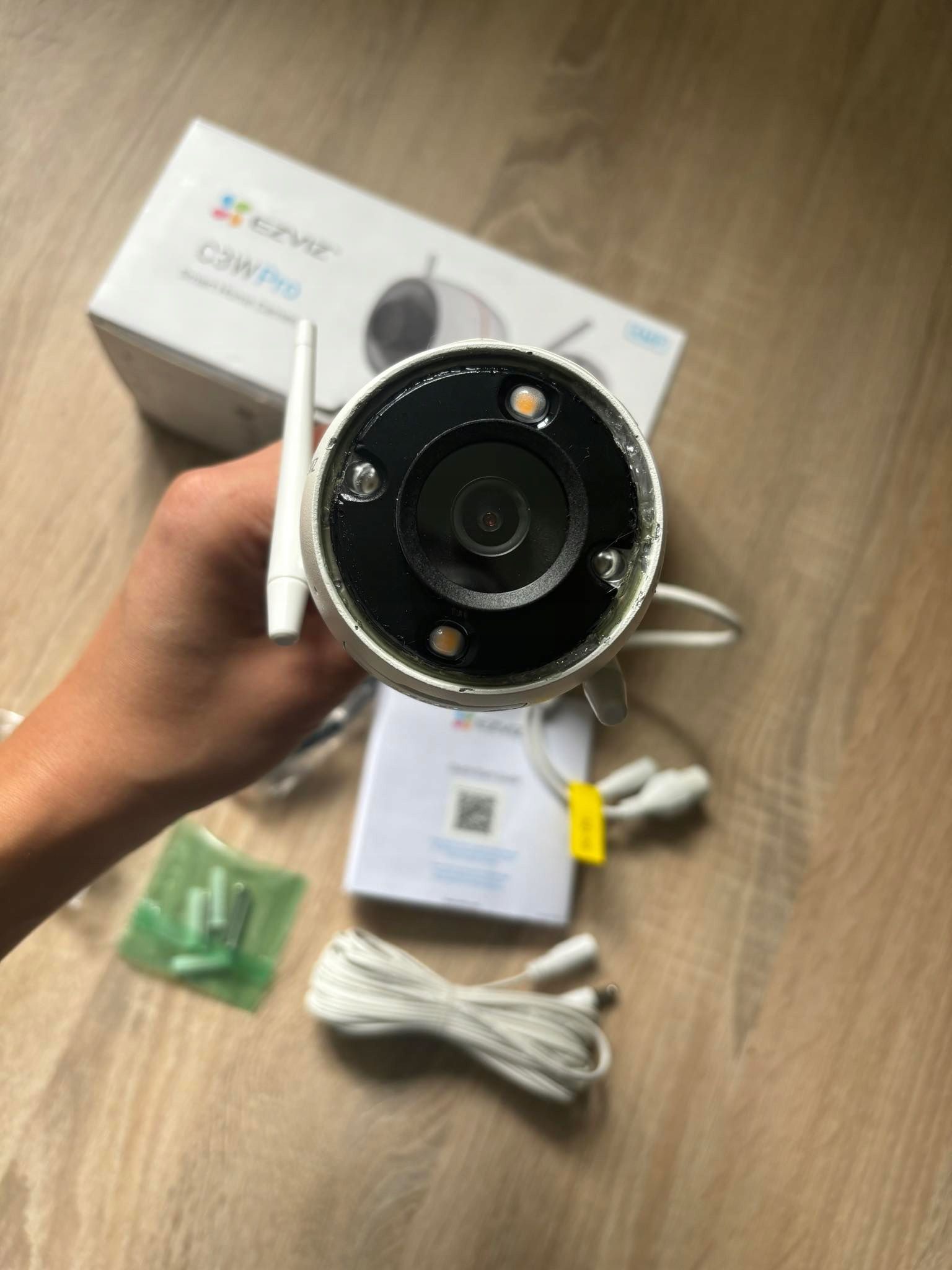 kamera ip ezviz c3w pro z defektem opis