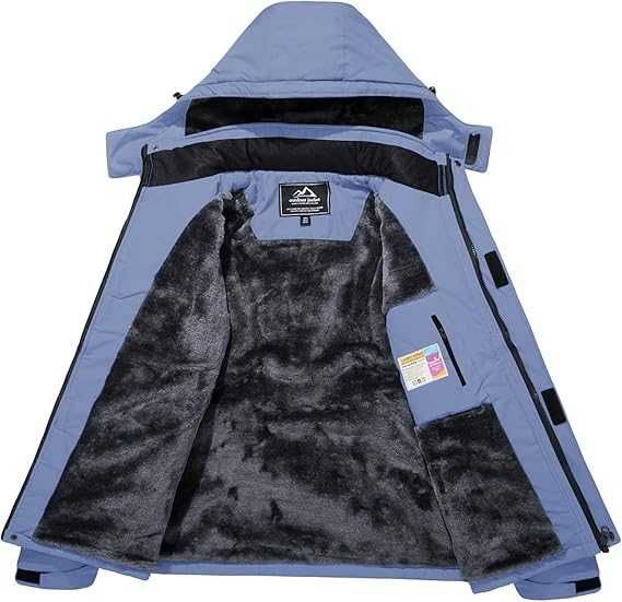Nowa damska kurtka / parka / soft shell /zimowa /R-M /KEFITEVD !A1016!