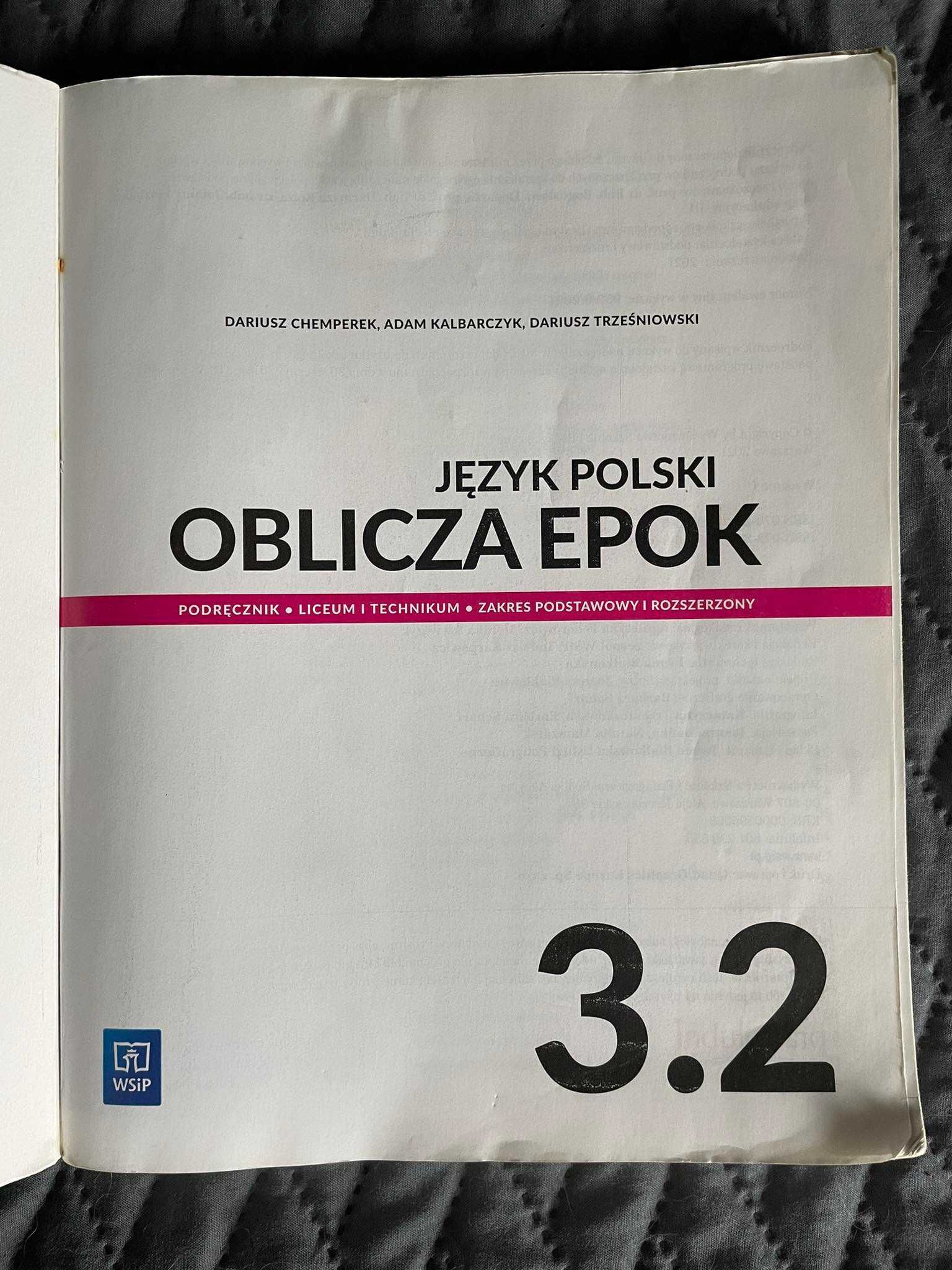 Język polski 3.2 Oblicza epok zakres podstawowy i rozszerzony