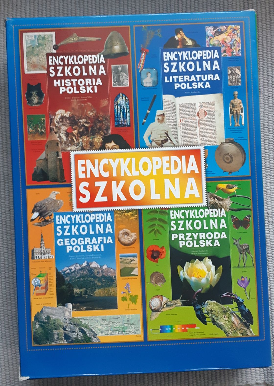 Encyklopedia szkolna. Literatura, historia, geografia, przyroda