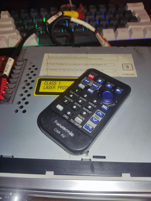 Магнитола Panasonic cq-d1703w