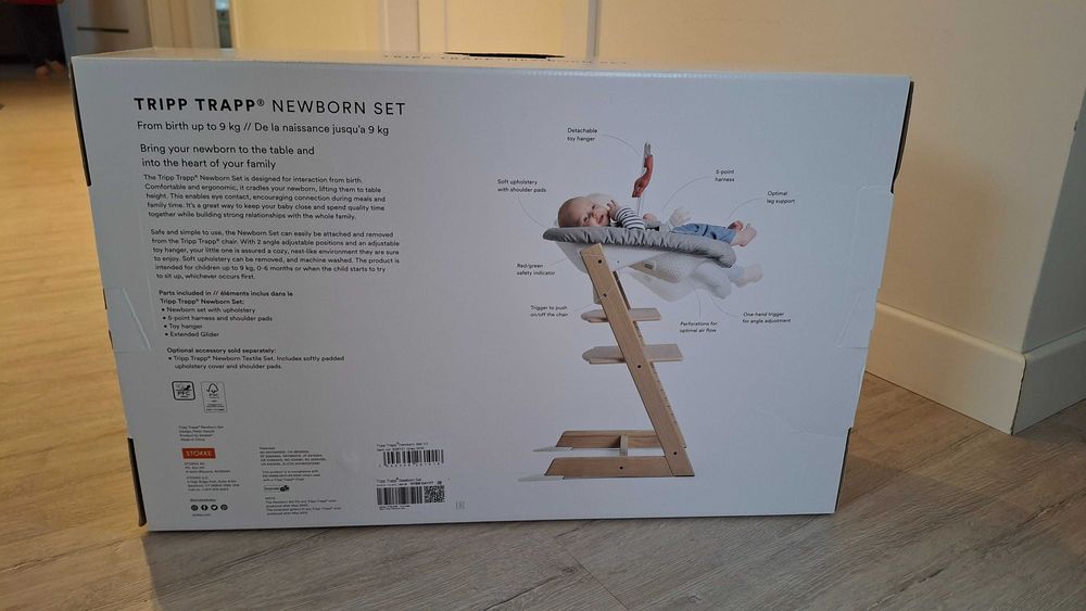 NOWY Newborn Set Stokke, do krzeselka Tripp Trapp