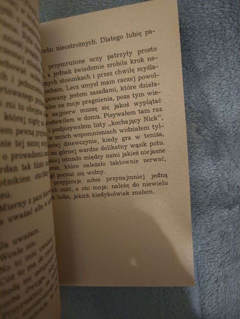Wielki Gatsby F.Scott Fitzgerald