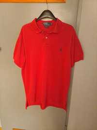 koszulka Polo Ralph Lauren rozmiar L vintage drip swag 71x56,5