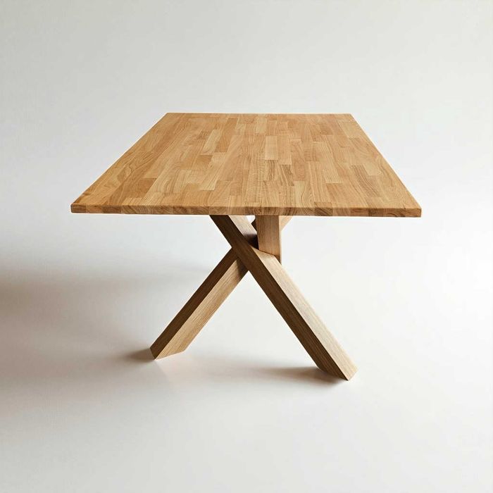 Stół dębowy w stylu skandynawskim 136 x 90 cm  DOSTAWA GRATIS!