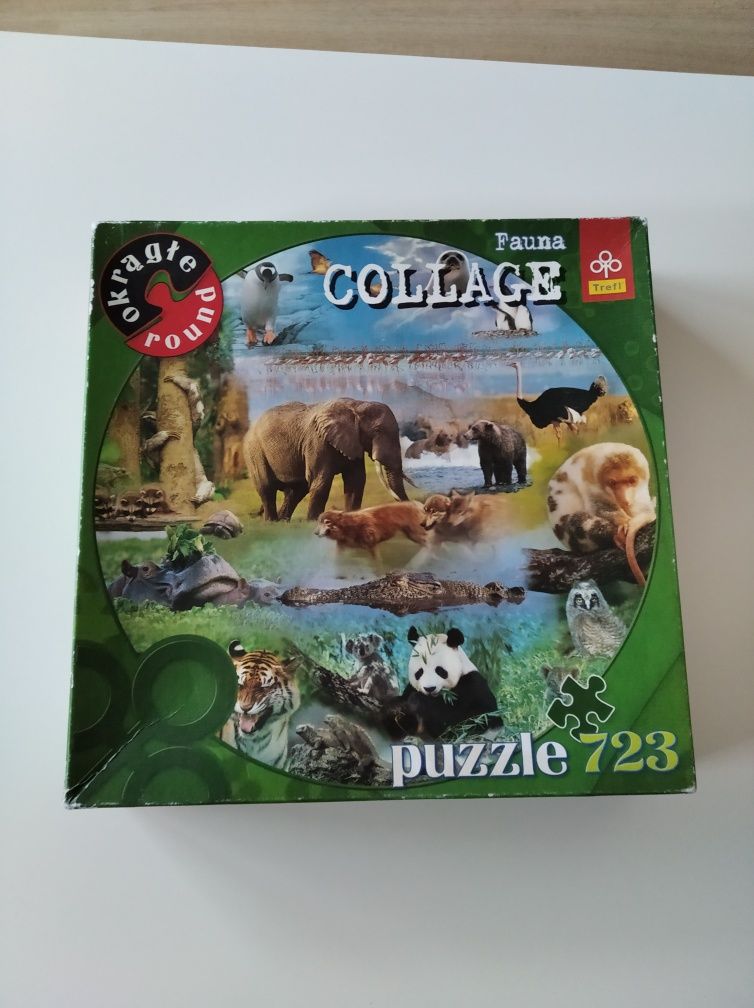 Puzzle Trefl 723 okrągłe