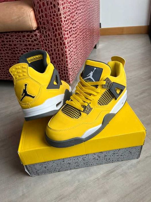 Jordan_4_Retro_Yellow_Lightning Biegania / Roz.41