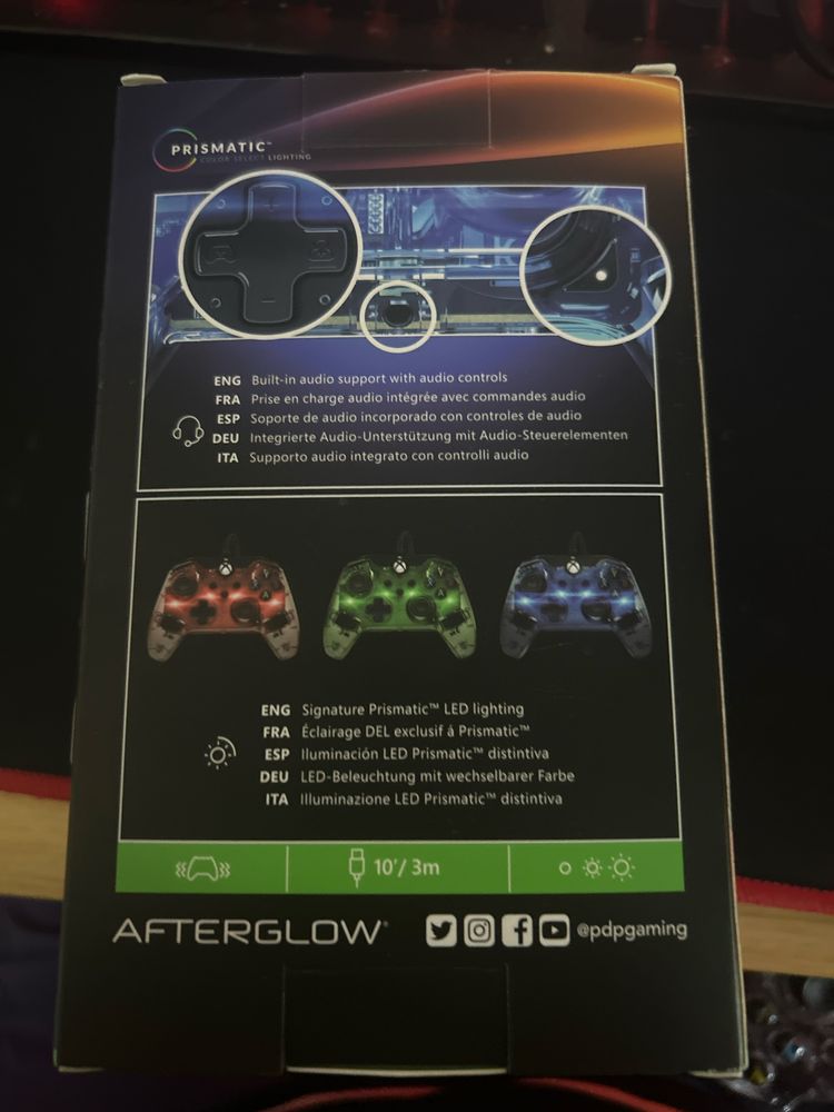 Pad pdp afterglow PC/XBOX uszkodzony