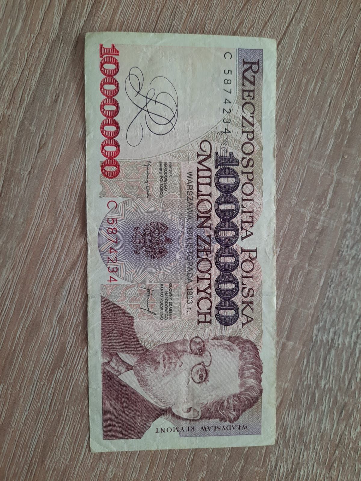 1.000.000 PRL 1993r