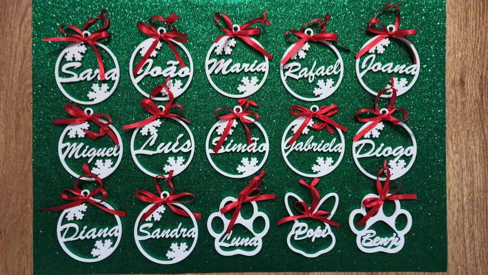 Bolas de Natal Personalizadas