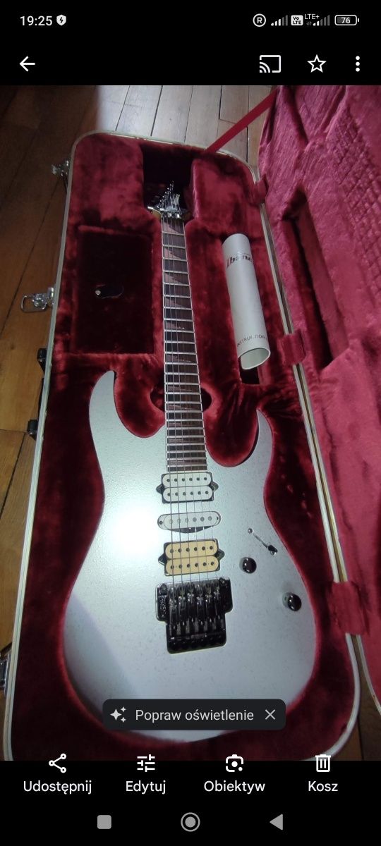 Ibanez RG2570E Prestige  Vital Silver