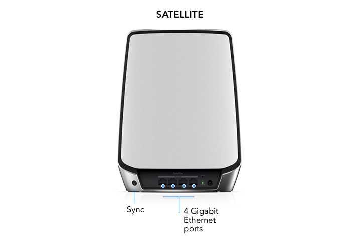 Sistema Mesh NETGEAR Orbi RBK855 AX6000 Wifi 6