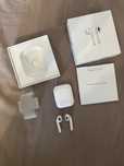 Наушники Airpods 2 оригинал с зарядным кейсом
