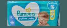 Pieluszki pampers active baby 5 110szt