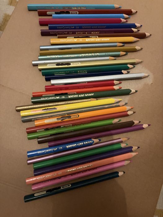 Duzy zestaw kredek Faber Castell