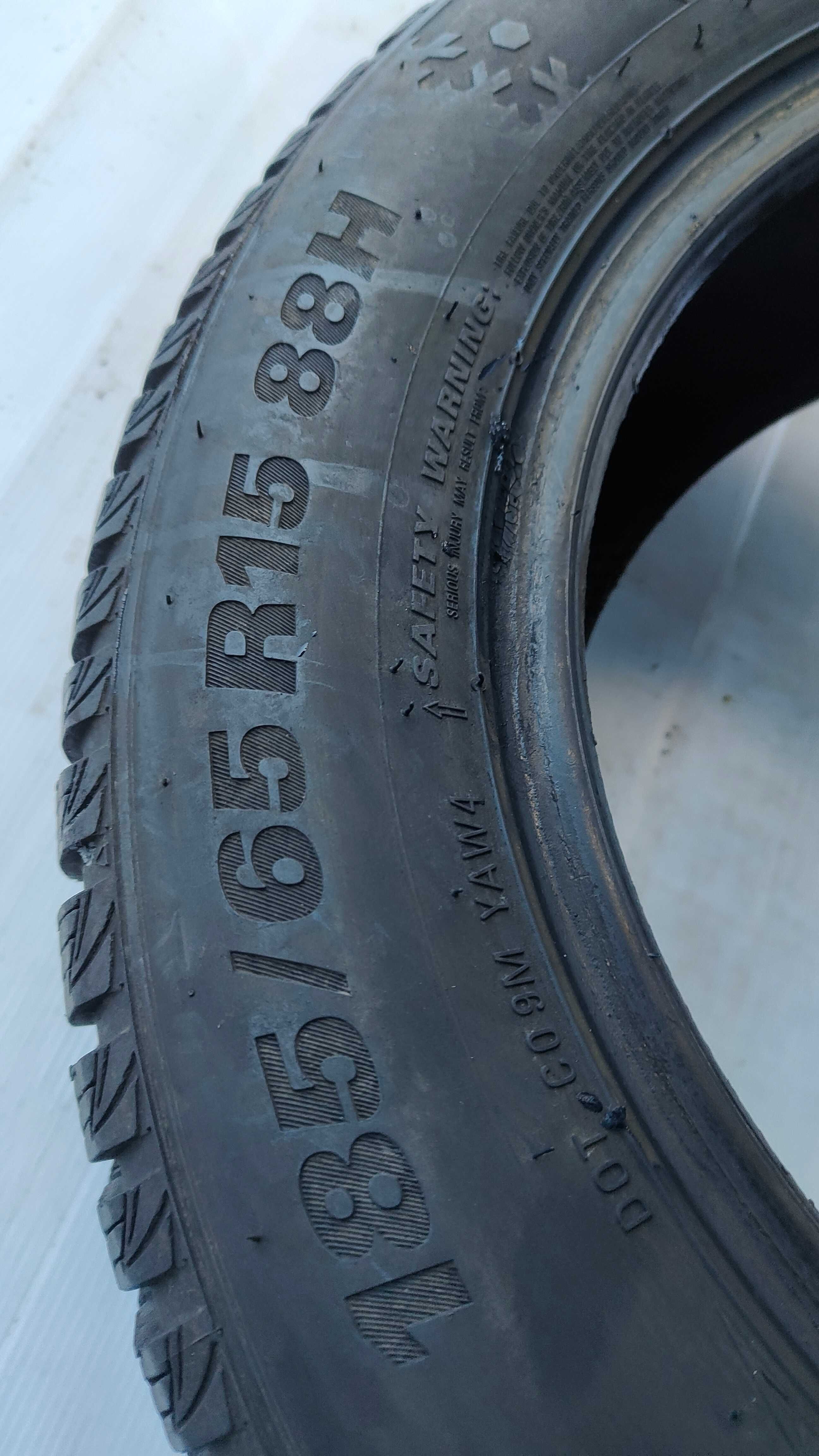 Opony Zimowe 185/65/15 Kumho 2szt 7mm