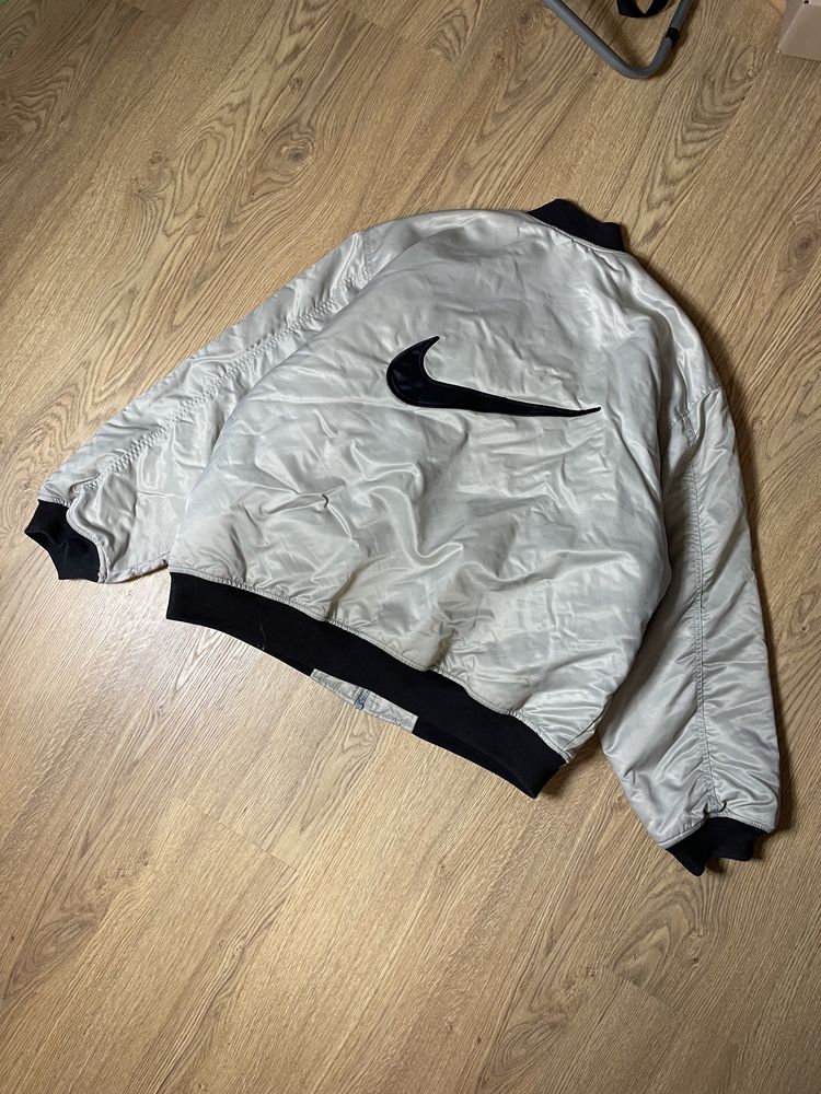 Vintage Nike puffer bomber , kurtka, streetwear,y2k style