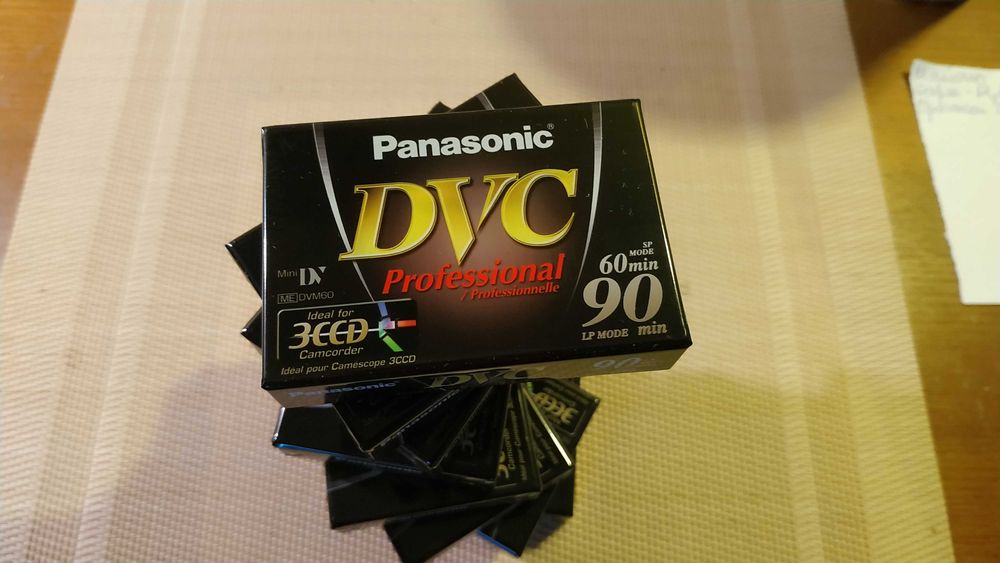 Видеокассеты новые Panasonic mini DV