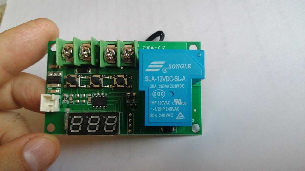 W1209 30A DC 12V термостат, регулятор температуры с датчиком NTC