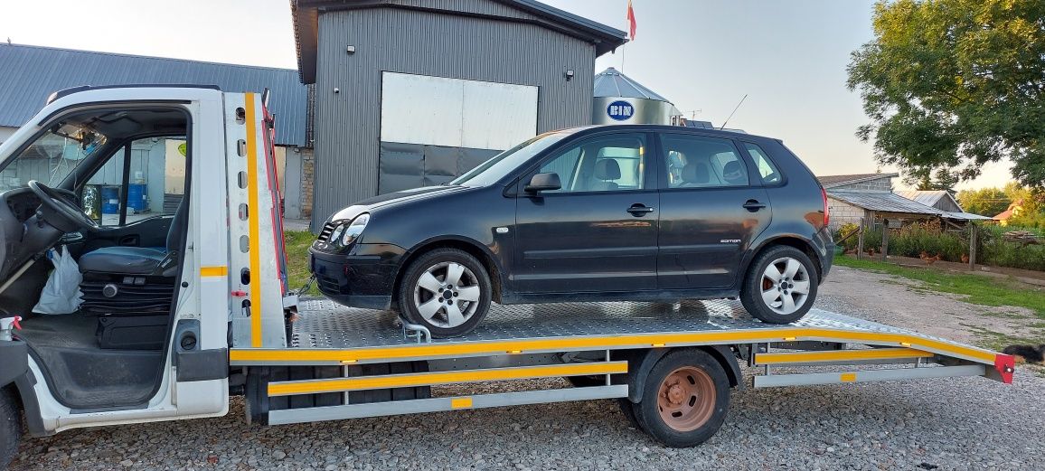 Pomoc drogowa, autolaweta, laweta, transport maszyn i pojazdów