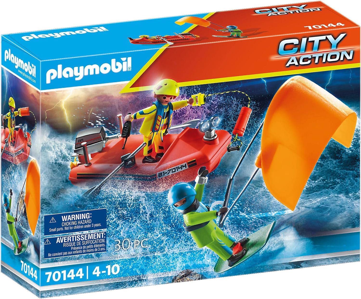 Playmobil 70140 Straż Pożarna Łódź Ratownicza Mega duży zestaw !