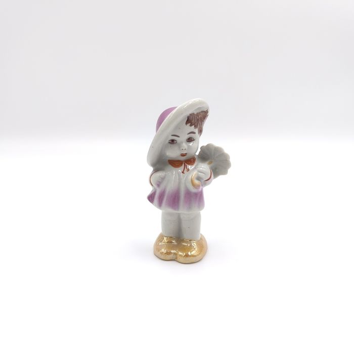 Steatyt Katowice Dziewczynka Z Parasolką Figurka PRL