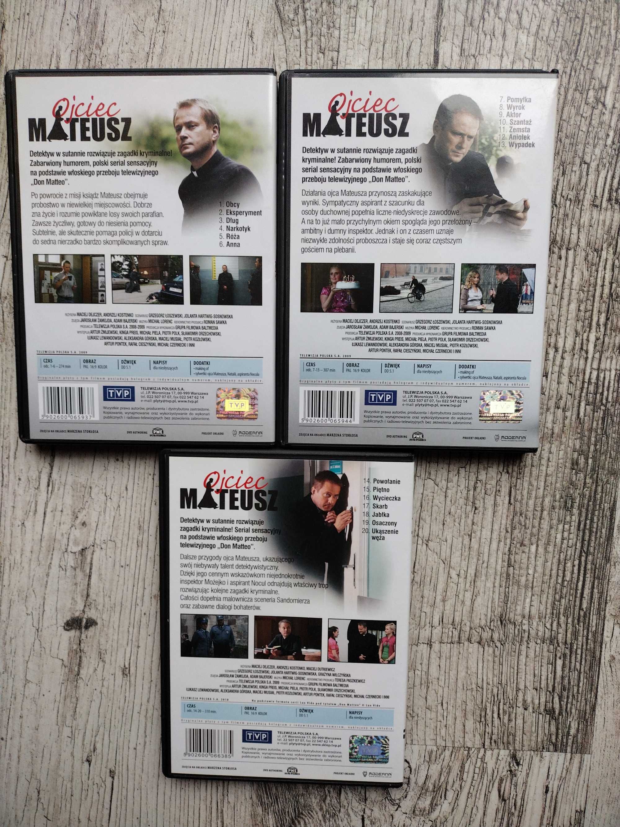 Ojciec Mateusz DVD cz 1-3 6 płyt