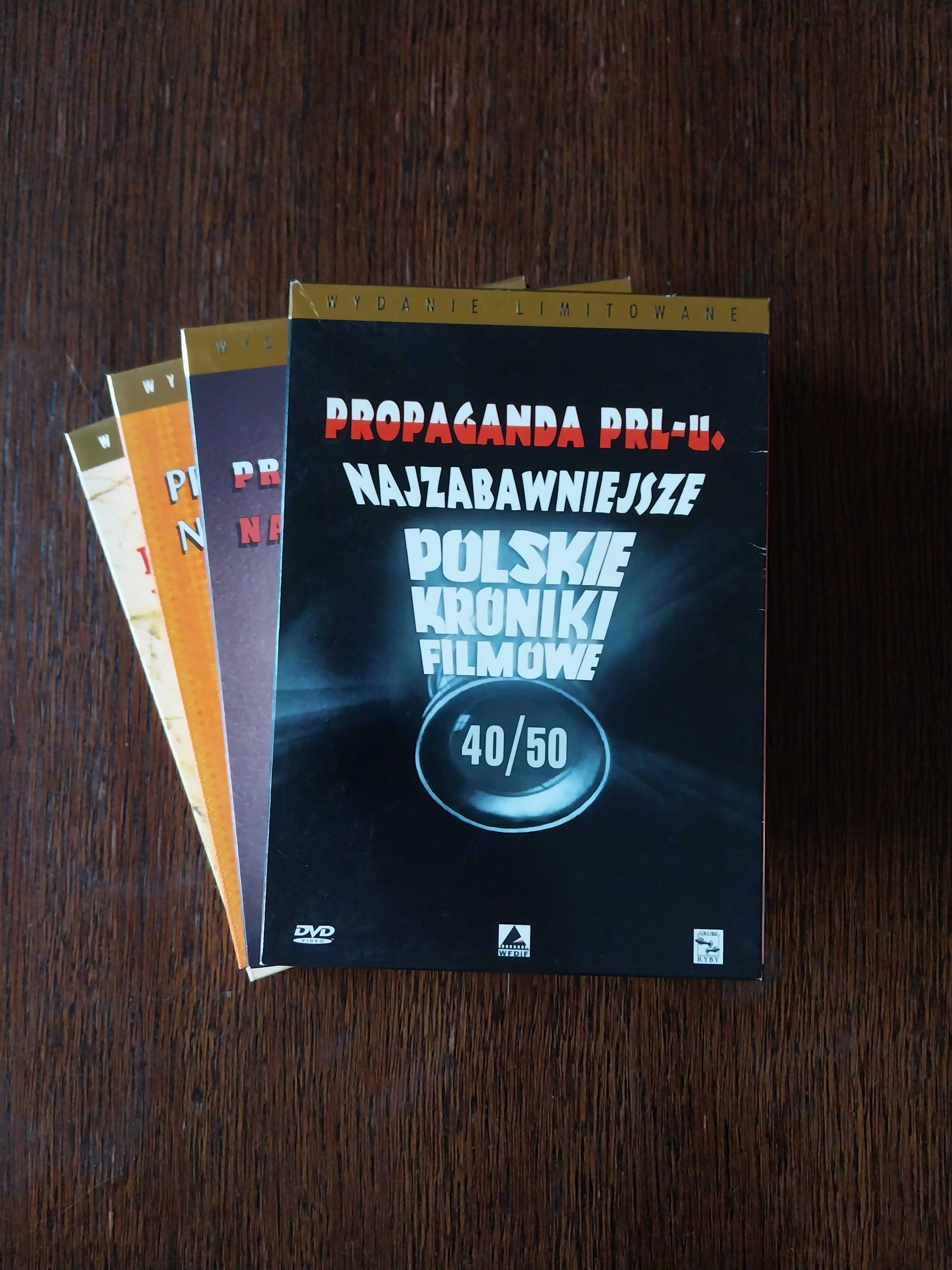 Propaganda PRL-u. Najzabawniejsze Polskie Kroniki Filmowe 4 płyty DVD