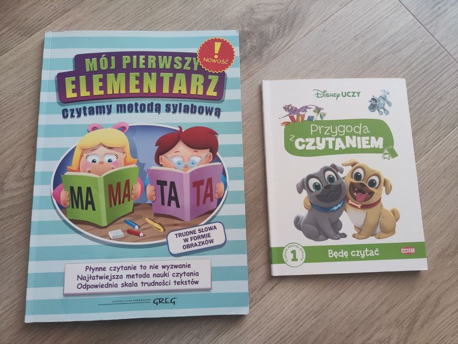 Książki do nauki czytania