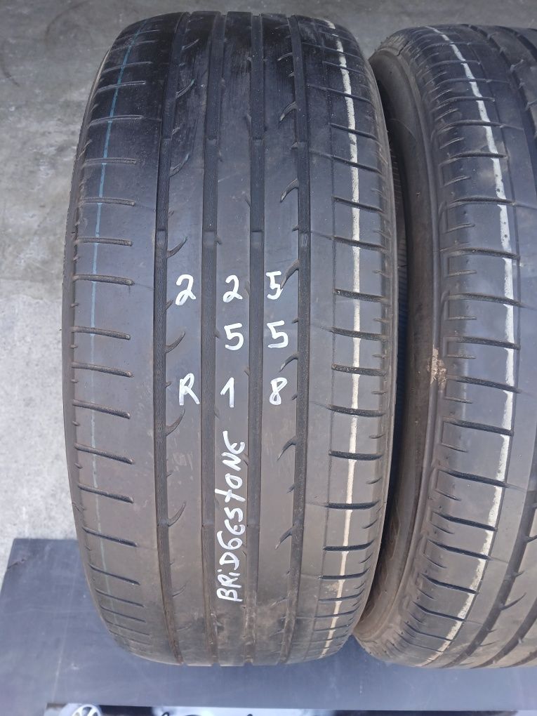 2 pneus 225 55 r18 Bridgestone