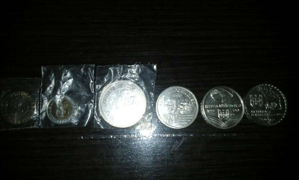 Coleção moedas portuguesas