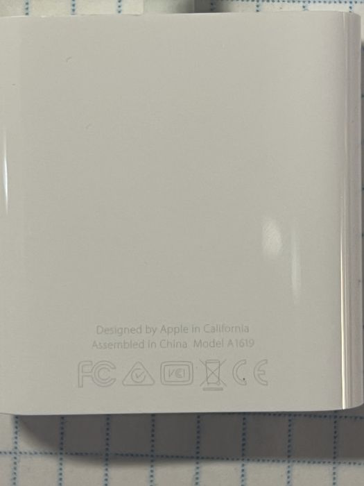 Оригінальний перехідник Lightning to USB 3 Camera Adapter A1619