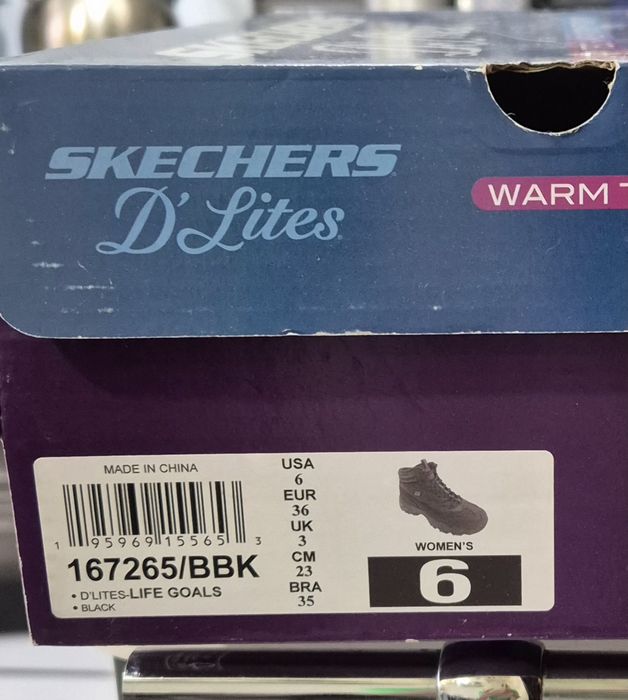 Зимове взуття на хлопчика Skechers  36 розміру