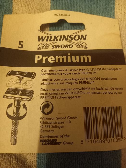 LÂMINAS wilkinson  sword premium 5