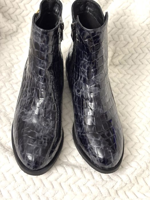 Skórzane botki Maccioni