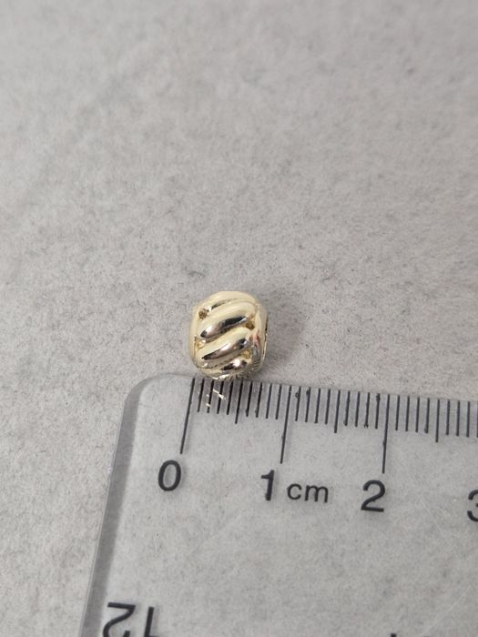 Złoty charms do bransoletki typu Pandora, kulka,585