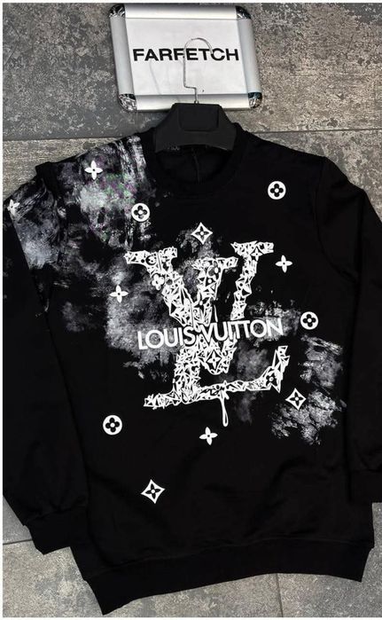 Louis Vuitton bluzy męskie bawelniane S M