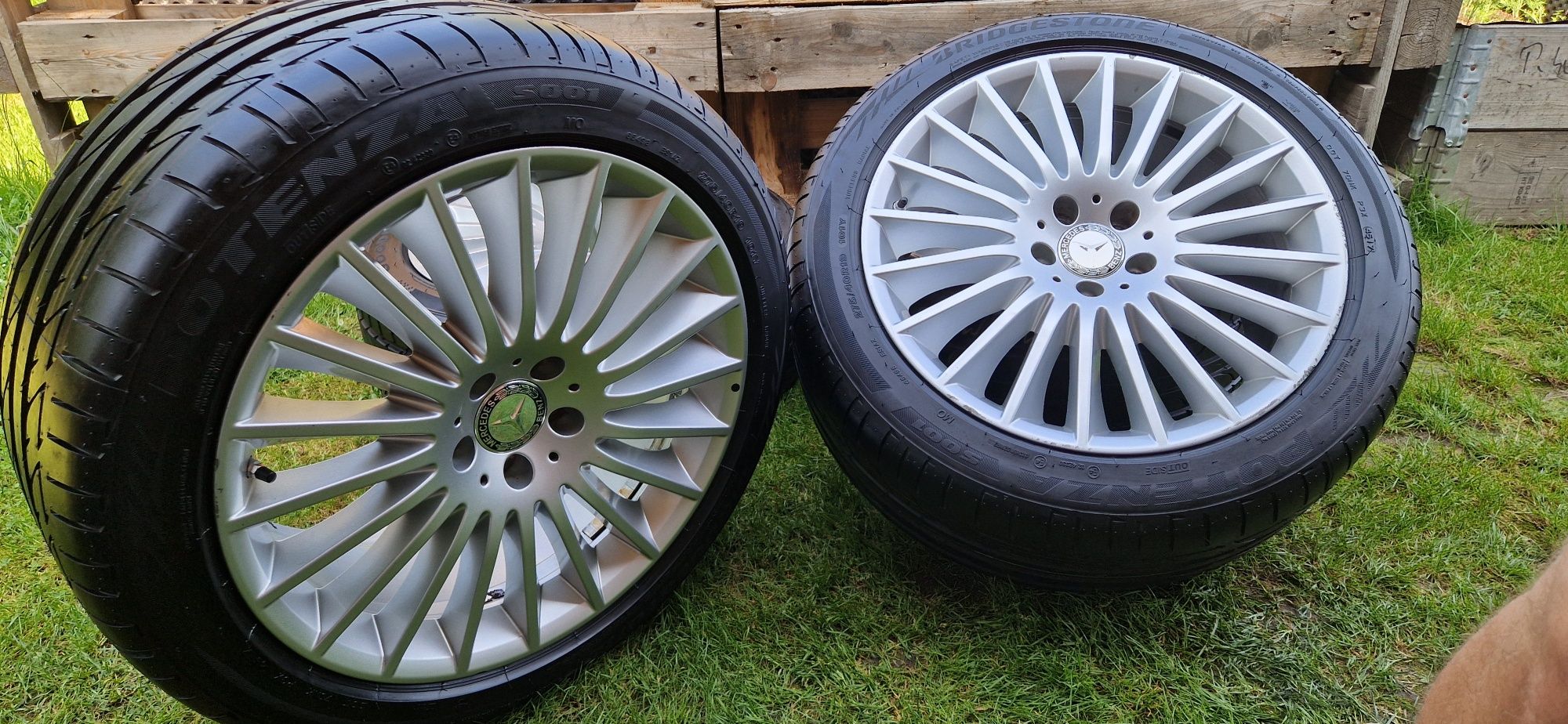 Oryginalne Felgi Mercedes 19 S-klasa W222 5x112 +Opony 275/40/19