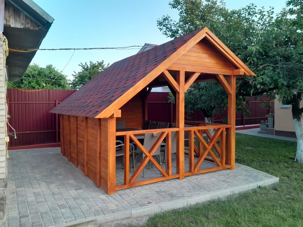 Альтанка розмір 3000×4000 виготовляєм під замовлення)))