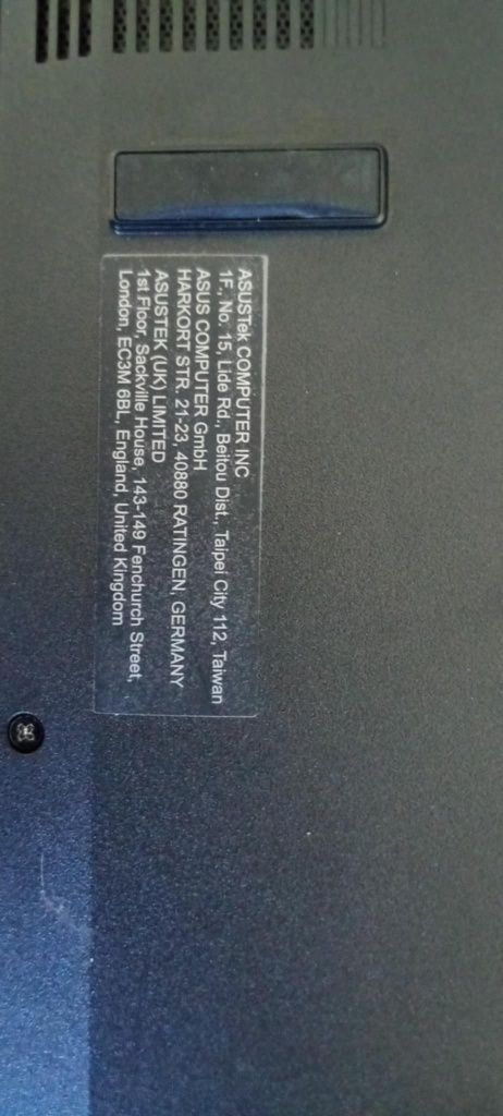 ASUS tuf dush f15 FX516pm (uszkodzony)