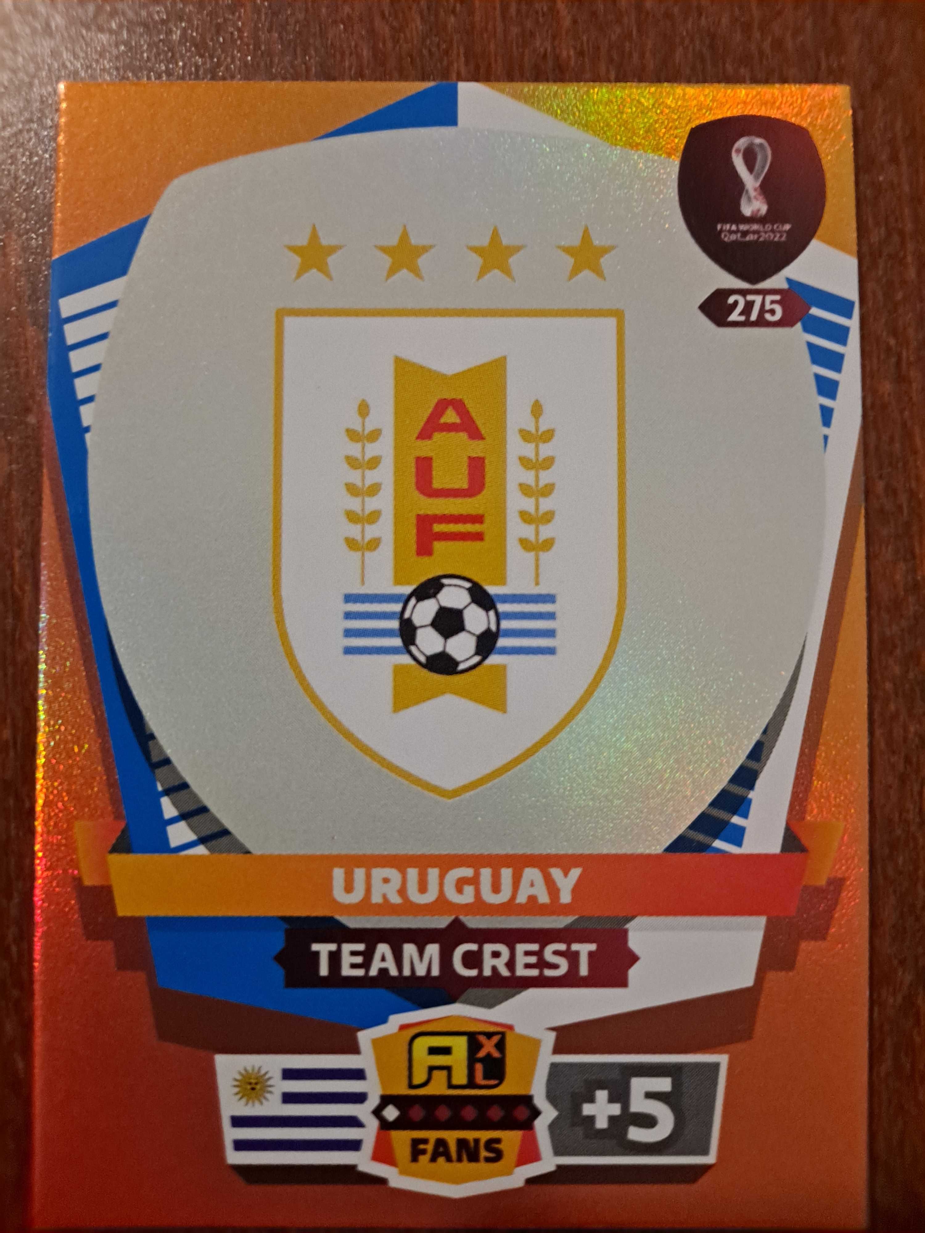Panini FIFA World Cup Qatar 2022.Team Crest.Uruguay 275