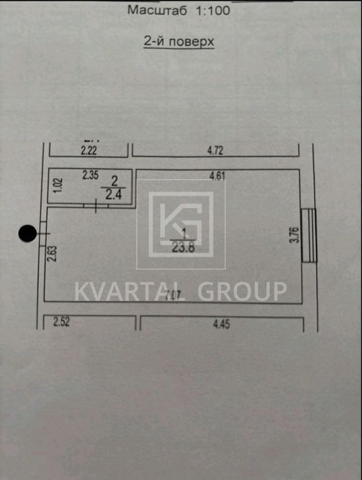 Продається світла та тепла квартира-студія в м. Гостомель
