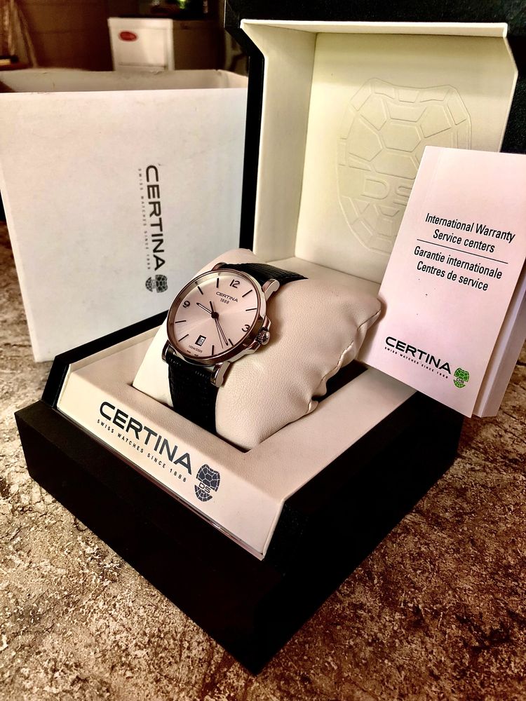 Швейцарские часы CERTINA DS Caimano. Original.