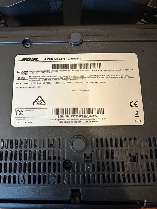 Bose AV20 kino domowe zestaw 5.1