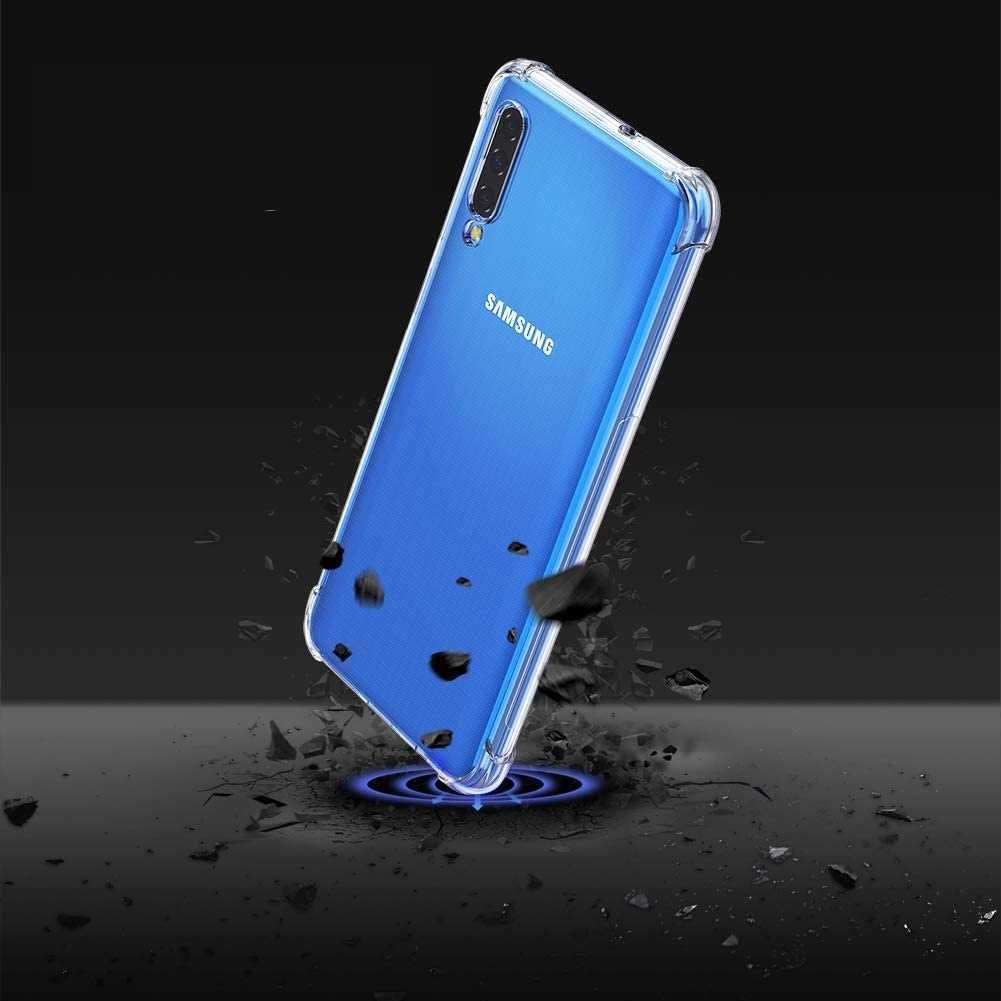 Etui Anti-Shock do Samsung Galaxy A70 + Szkło Hartowane