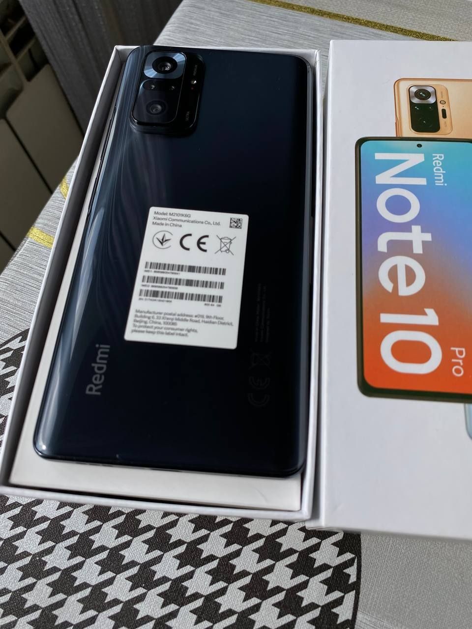 Телефон Xiaomi Redmi Note 10 Pro 6/64Onyx Gray