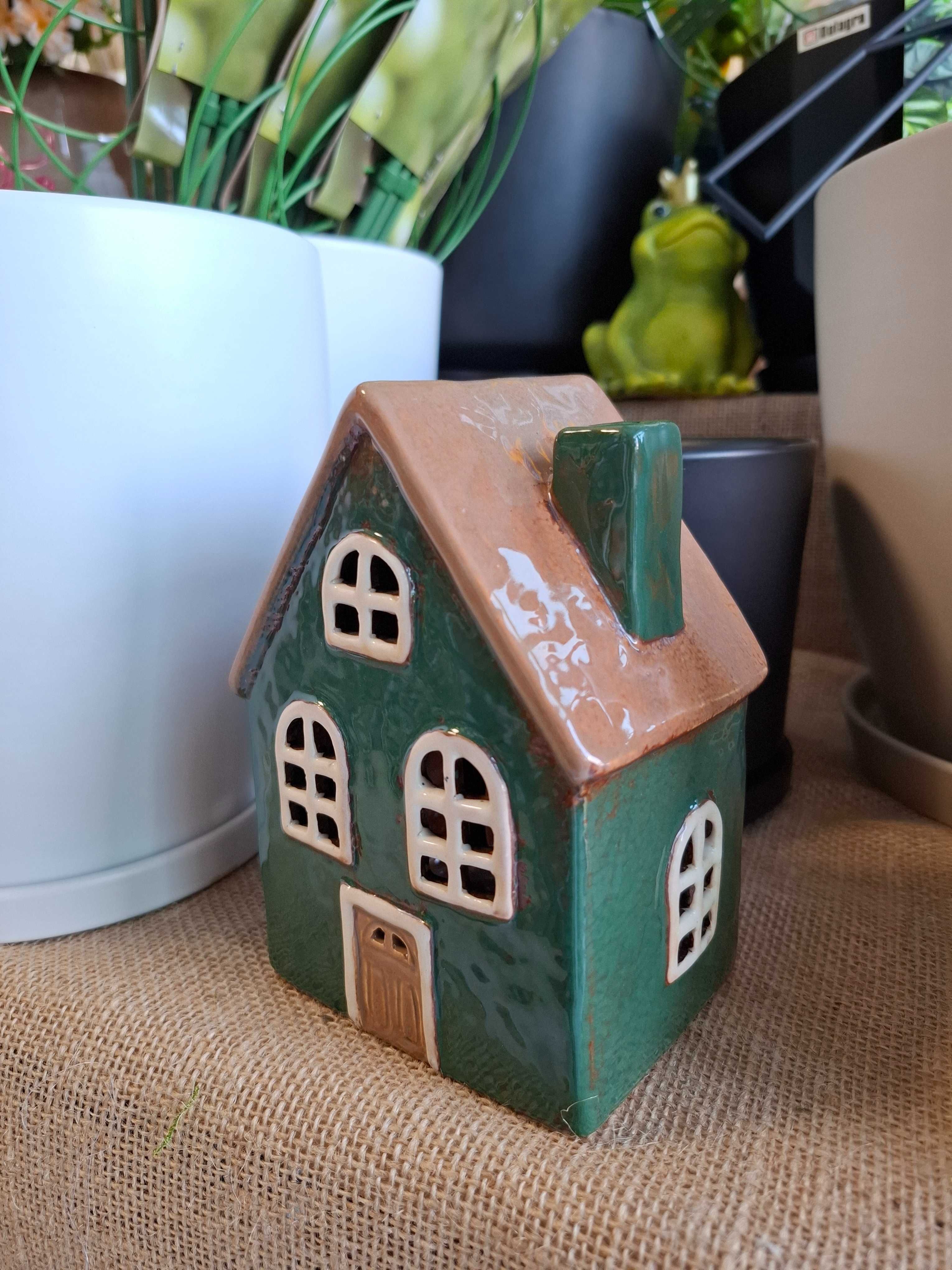 Domek ceramiczny  na tealighty
