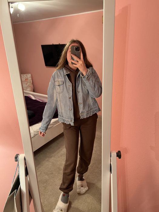 Jeansowa kurtka Denim Bon’a parte XL/L oversize