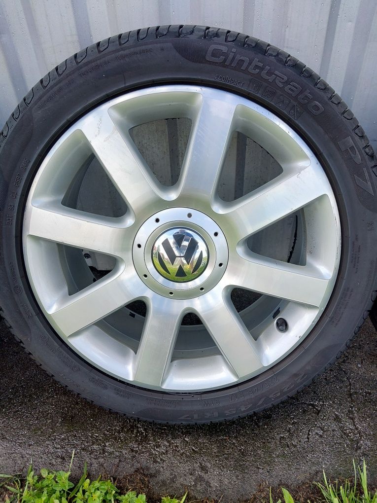 Felgi Volkswagen 17 5x112 et 54 otw 57,1 stan bardzo dobry